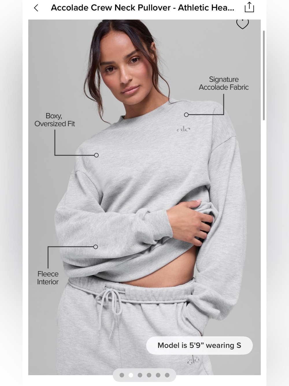 ALO Yoga Accolade Crewneck